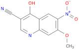 4-Hydroxy-7-methoxy-6-nitroquinoline-3-carbonitrile