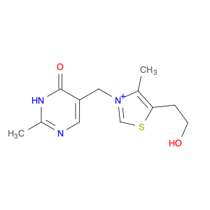 Thiazolium,3-[(3,4-dihydro-2-methyl-4-oxo-5-pyrimidinyl)methyl]-5-(2-hydroxyethyl)-4-methyl-