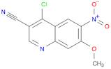 4-Chloro-7-methoxy-6-nitroquinoline-3-carbonitrile