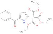 Methanetricarboxylic acid, (5-benzoyl-1H-pyrrol-2-yl)-, triethyl ester