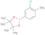 2-(3-Chloro-4-methylphenyl)-4,4,5,5-tetramethyl-1,3,2-dioxaborolane