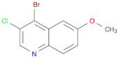 4-Bromo-3-chloro-6-methoxyquinoline