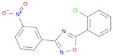 5-(2-CHLOROPHENYL)-3-(3-NITROPHENYL)-1,2,4-OXADIAZOLE