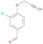 3-CHLORO-4-(PROP-2-YN-1-YLOXY)BENZALDEHYDE