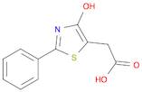 2-(4-Hydroxy-2-phenylthiazol-5-yl)acetic acid