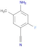 4-Amino-2-fluoro-5-methylbenzonitrile