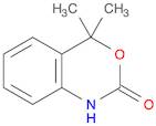 4H-3,1-BENZOXAZIN-2-ONE, 1,2-DIHYDRO-4,4-DIMETHYL-