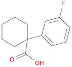 1-(3-Fluorophenyl)cyclohexanecarboxylic acid