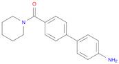 4-{4-[(Piperidin-1-yl)carbonyl]phenyl}aniline