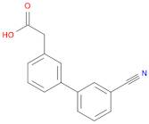 2-(3'-Cyano-[1,1'-biphenyl]-3-yl)acetic acid