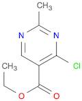 Ethyl 4-chloro-2-methylpyrimidine-5-carboxylate