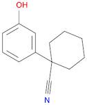 1-(3-hydroxyphenyl)cyclohexanecarbonitrile