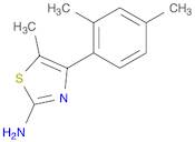 4-(2,4-DIMETHYLPHENYL)-5-METHYL-1,3-THIAZOL-2-AMINE