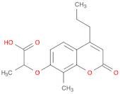 2-((8-Methyl-2-oxo-4-propyl-2H-chromen-7-yl)oxy)propanoic acid