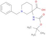 1-Benzyl-3-((tert-butoxycarbonyl)amino)piperidine-3-carboxylic acid