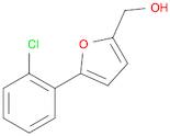 (5-(2-Chlorophenyl)furan-2-yl)methanol