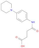 4-Oxo-4-((4-(piperidin-1-yl)phenyl)amino)butanoic acid