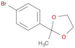 1,3-DIOXOLANE, 2-(4-BROMOPHENYL)-2-METHYL-