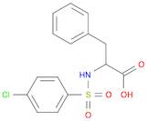 2-(4-Chlorophenylsulfonamido)-3-phenylpropanoic acid