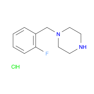 Piperazine,1-[(2-fluorophenyl)methyl]-, hydrochloride (1:1)