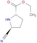 L-Proline, 5-cyano-,ethyl ester, (5S)-