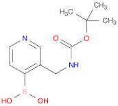 (3-(((tert-Butoxycarbonyl)amino)methyl)pyridin-4-yl)boronic acid