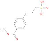 3-(4-(Methoxycarbonyl)phenyl)propane-1-sulfonic acid