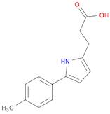 3-(5-(p-Tolyl)-1H-pyrrol-2-yl)propanoic acid