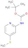 tert-Butyl (4-(methylthio)pyridin-2-yl)carbamate