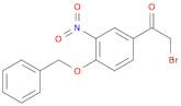 1-(4-(Benzyloxy)-3-nitrophenyl)-2-bromoethanone