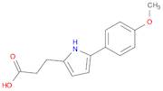 3-[5-(4-METHOXY-PHENYL)-1H-PYRROL-2-YL]-PROPIONIC ACID