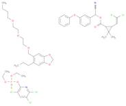 6-[2-(2-butoxyethoxy)ethoxymethyl]-5-propyl-benzo[1,3]dioxole; [cyano-(3-phenoxyphenyl)methyl] 3-(…