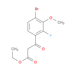 Ethyl 3-(4-bromo-2-fluoro-3-methoxyphenyl)-3-oxopropanoate