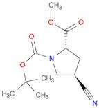 (2S,4R)-1-tert-Butyl 2-methyl 4-cyanopyrrolidine-1,2-dicarboxylate