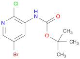 tert-Butyl N-(5-bromo-2-chloropyridin-3-yl)carbamate