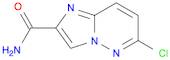 6-Chloroimidazo[1,2-b]pyridazine-2-carboxamide