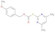 p-Methoxybenzyl S-(4,6-Dimethylpyrimidin-2-yl)thiocarbonate