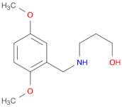 3-((2,5-Dimethoxybenzyl)amino)propan-1-ol