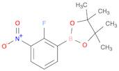 2-(2-Fluoro-3-nitrophenyl)-4,4,5,5-tetramethyl-1,3,2-dioxaborolane