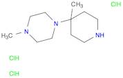 1-Methyl-4-(4-methylpiperidin-4-yl)piperazine trihydrochloride