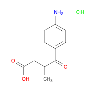 4-(4-Aminophenyl)-3-methyl-4-oxobutanoic acid hydrochloride