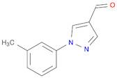 1-(m-Tolyl)-1H-pyrazole-4-carbaldehyde