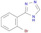 3-(2-Bromophenyl)-4H-1,2,4-triazole