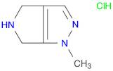 1-Methyl-1,4,5,6-tetrahydropyrrolo[3,4-c]pyrazole hydrochloride