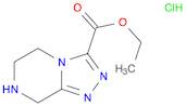 Ethyl 5,6,7,8-tetrahydro-[1,2,4]triazolo[4,3-a]pyrazine-3-carboxylate hydrochloride