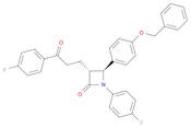 (3R,4S)-4-(4-(Benzyloxy)phenyl)-1-(4-fluorophenyl)-3-(3-(4-fluorophenyl)-3-oxopropyl)azetidin-2-one