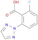 2-Fluoro-6-(2H-1,2,3-triazol-2-yl)benzoic acid