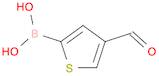 (4-Formylthiophen-2-yl)boronic acid