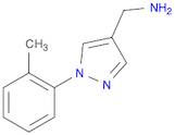 1-[1-(2-METHYLPHENYL)-1H-PYRAZOL-4-YL]METHANAMINE