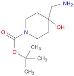 tert-butyl 4-(aminomethyl)-4-hydroxypiperidine-1-carboxylate